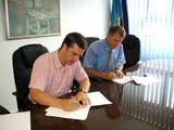 POTPISAN SPORAZUM O ZAJEDNIKOM FINANSIRANJU SANACIJE ZGRADE OPINSKOG SUDA U BANOVIIMA