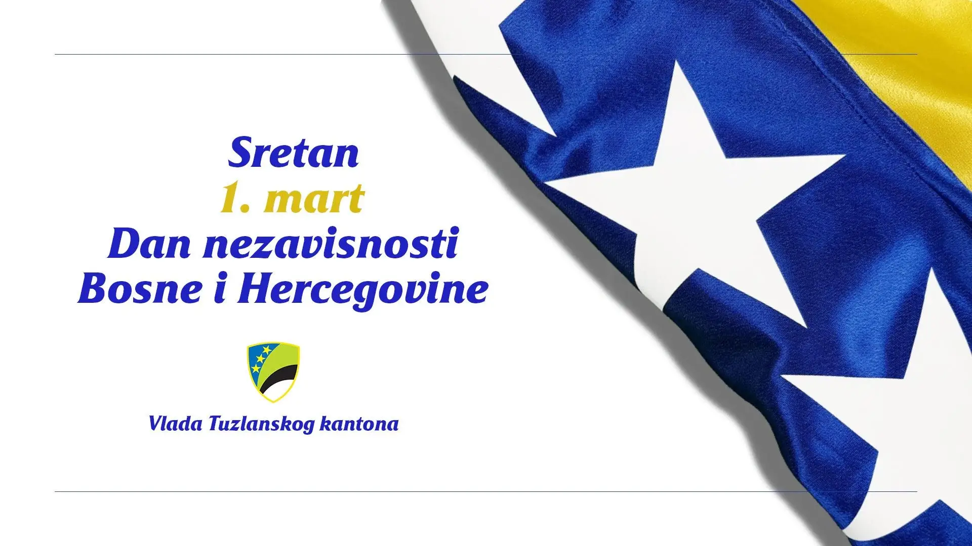 Javna čestitka povodom Dana nezavisnosti Bosne i Hercegovine