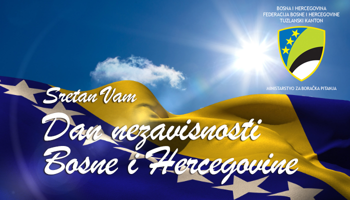 Sretan Vam Dan nezavisnosti Bosne i Hercegovine