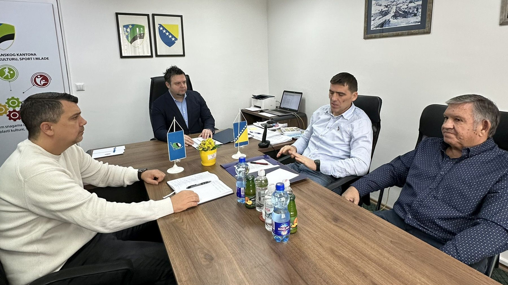 Ministar Gazdić sa predstavnicima Sportskog saveza TK razgovarao o predstojećim aktivnostima