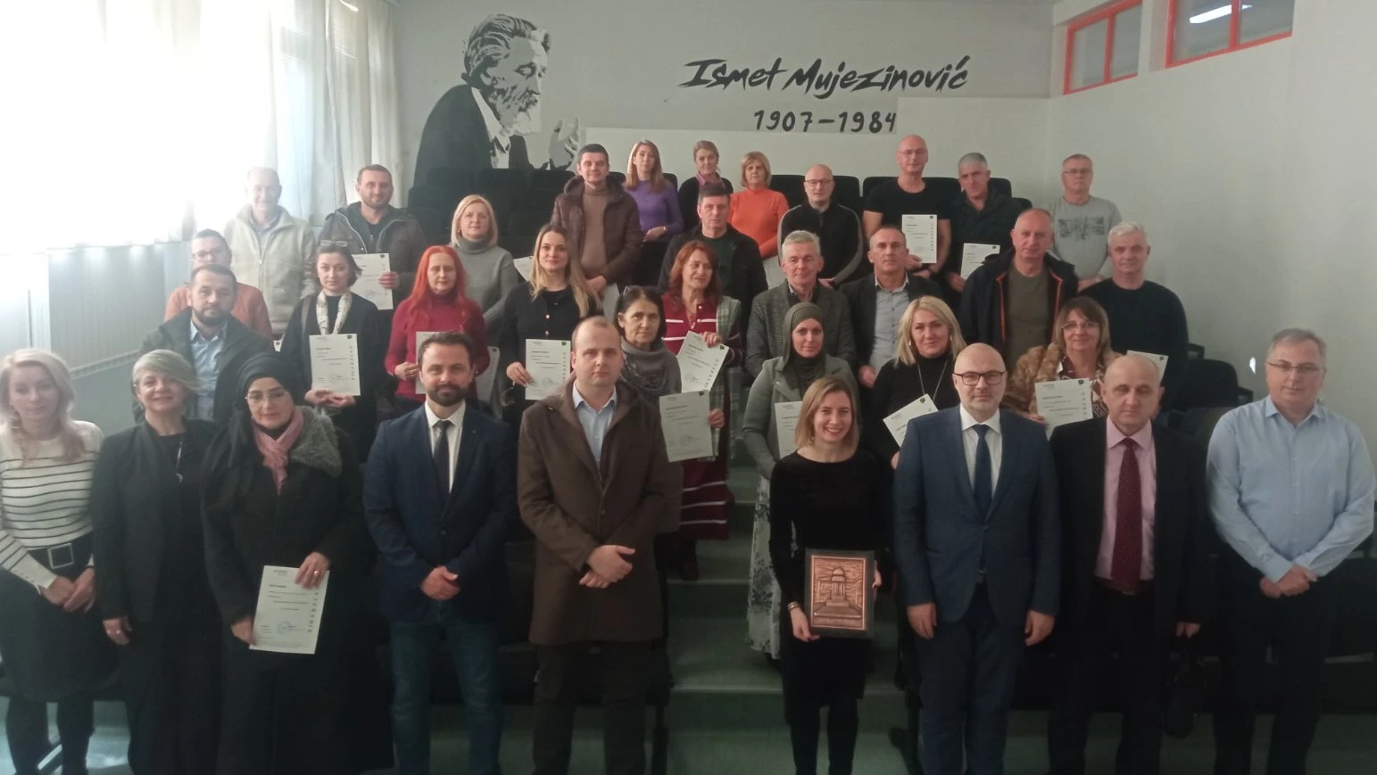 Svečana dodjela certifikata koordinatorima za praktičnu nastavu u Tuzli