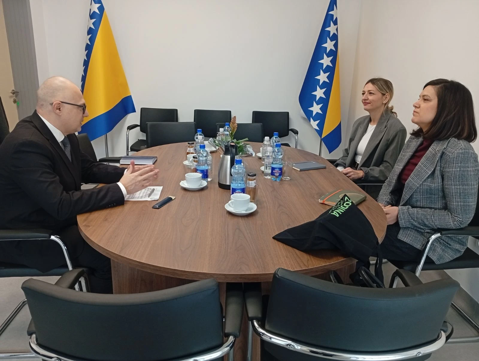 Ministar Omerović razgovarao s predstavnicama Goethe-Instituta o unapređenju nastave njemačkog jezika