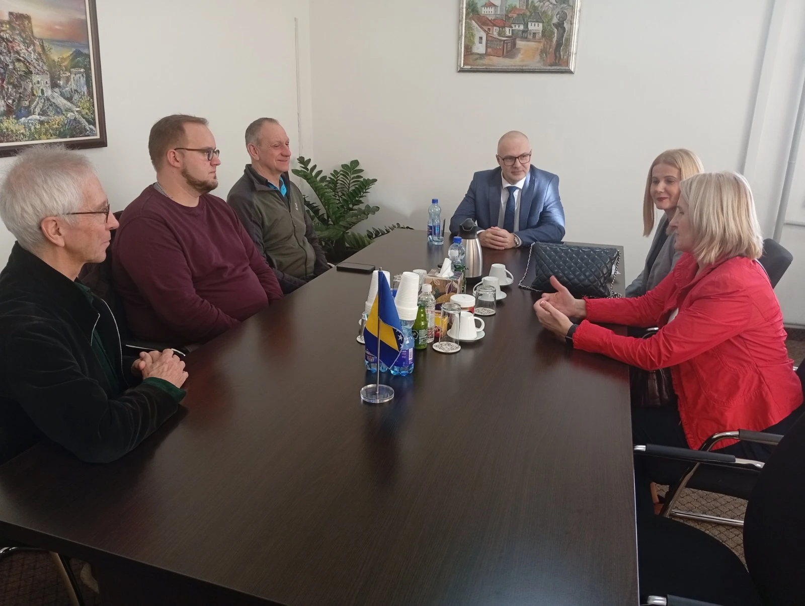 Ministar Omerović razgovarao s predstavnicima Polybau škola iz Švicarske o unapređenju saradnje u obrazovanju