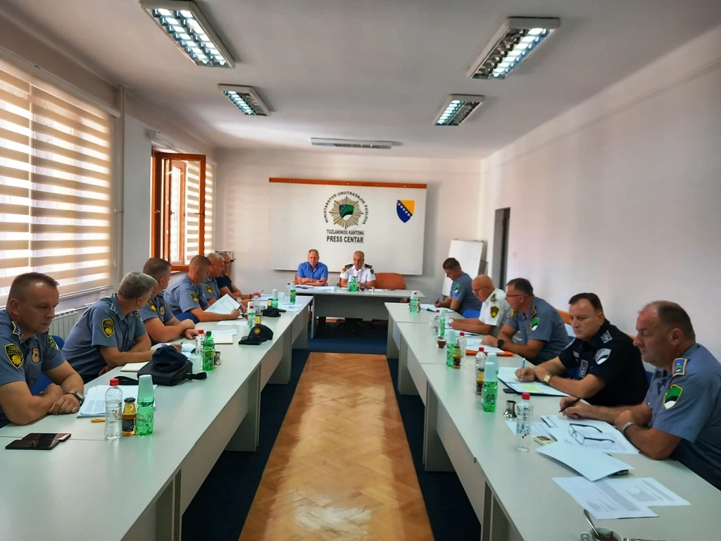 Uprava policije MUP TK-a – održan prošireni kolegij direktora Uprave policije