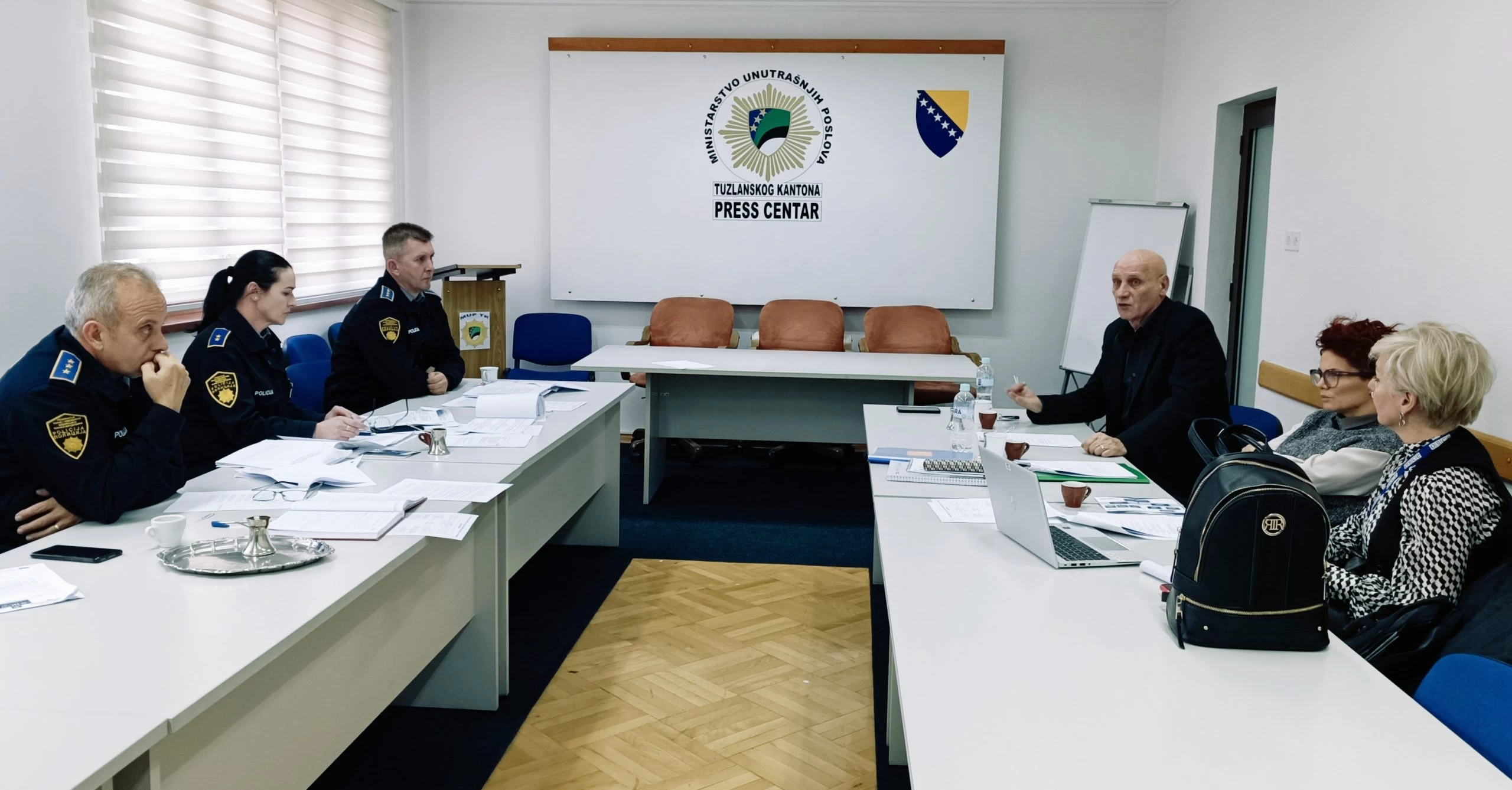 Uprava policije MUP TK – Sastanak sa predstavnicima kompanije Lucid Linx i Misije OSCE Terenski ured Tuzla