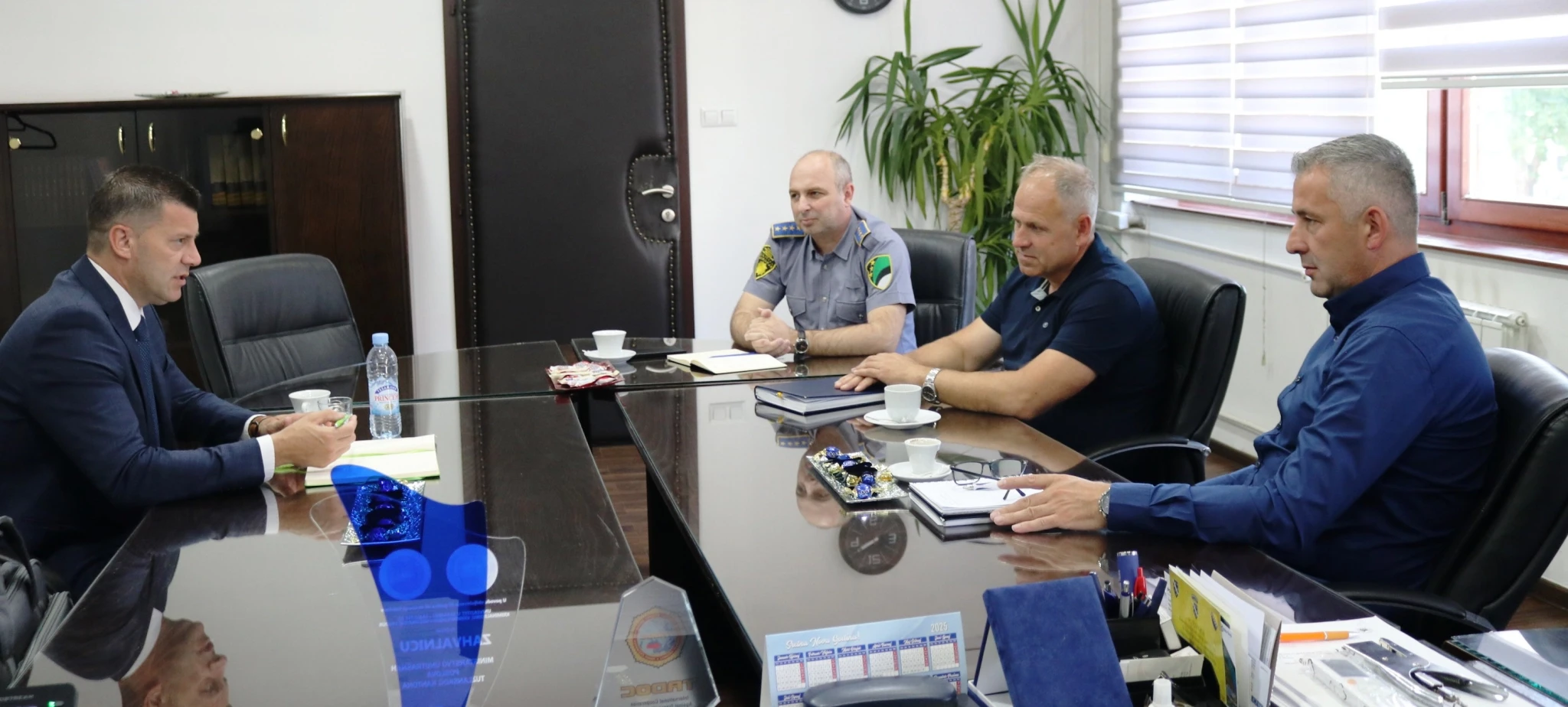Gradonačelnik Gračanice u radnoj posjeti Ministarstvu unutrašnjih poslova Tuzlanskog kantona