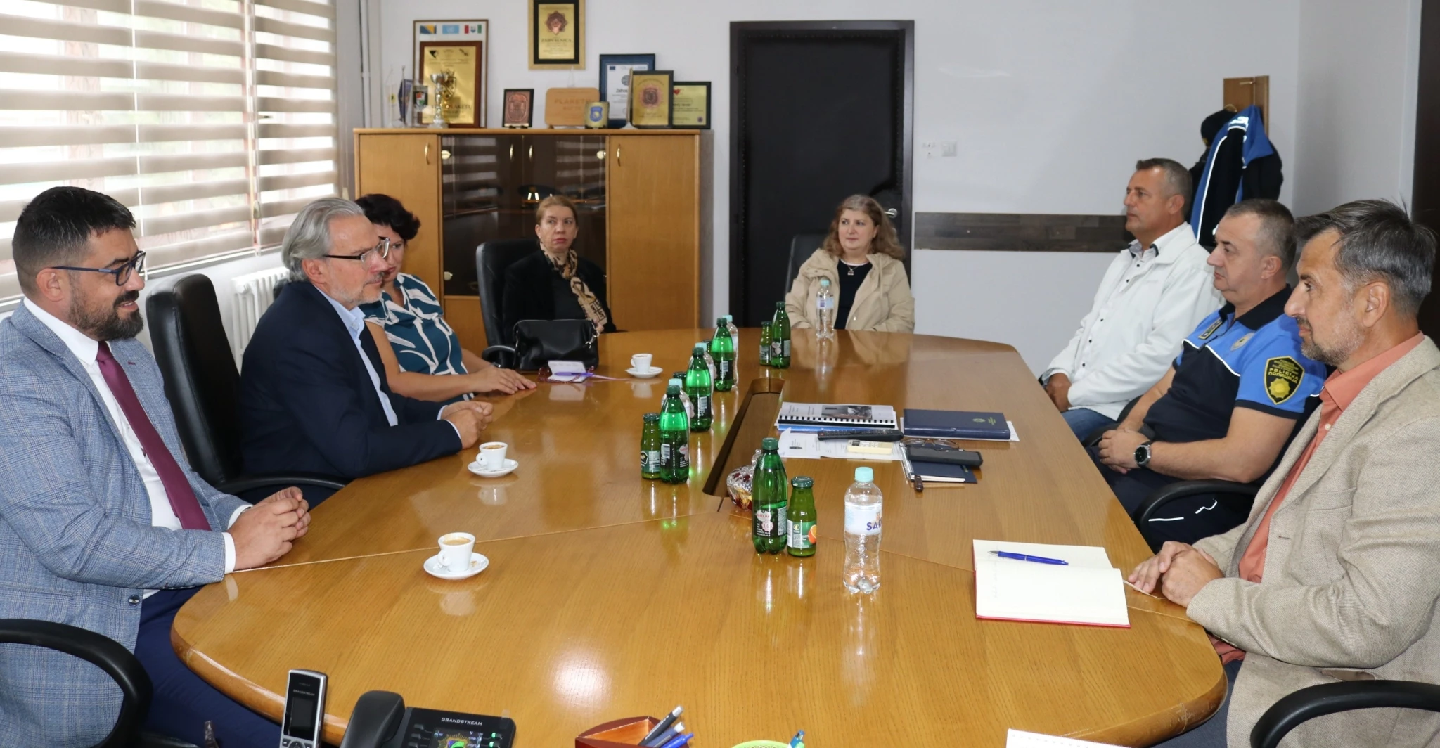 Predstavnici Misije OSCE-a u BiH i francuskog Nacionalnog centra za ispitivanje oružja u posjeti Upravi policije MUP TK